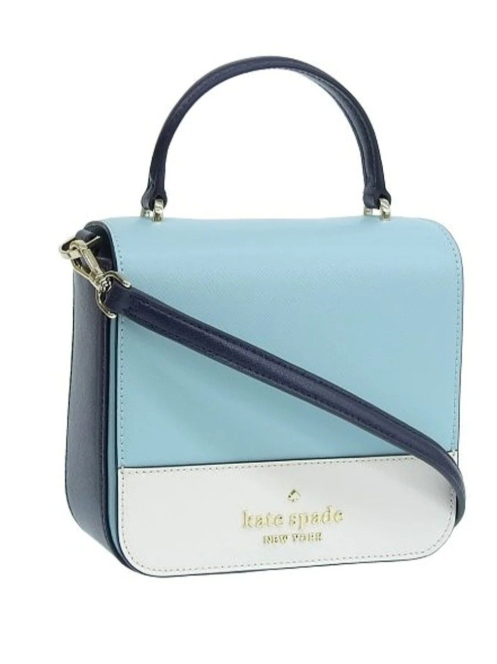 Kate Spade Colorblock Staci Square Handbag/Crossbody  NWOT